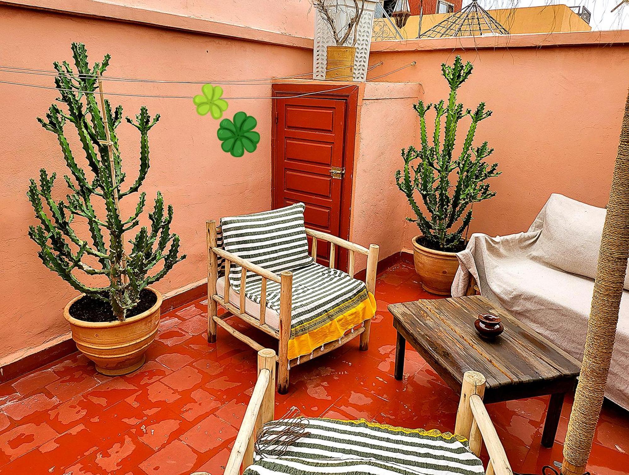 Riad Traditionnel De Charme 3 Chambres Marraquexe Exterior foto